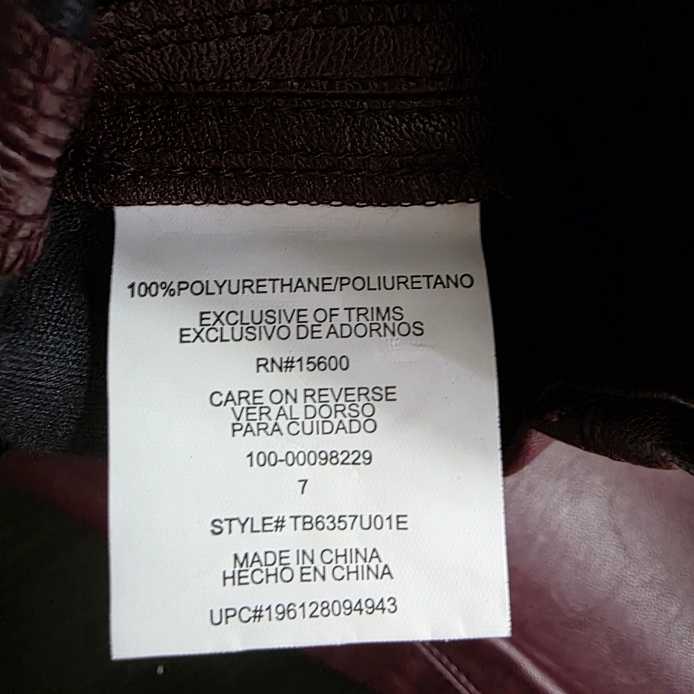 Jolt Nordstrom Faux Vegan Leather Burgundy Mini Elegant Burgundy Leather Skirt 7 - Picture 14 of 16